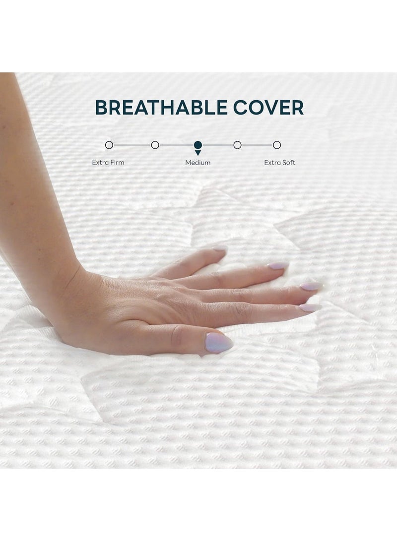 Sleep Essence Euro Top Pocket Spring Mattress – Medium to Extra Firm, 28cm Height - Image 5